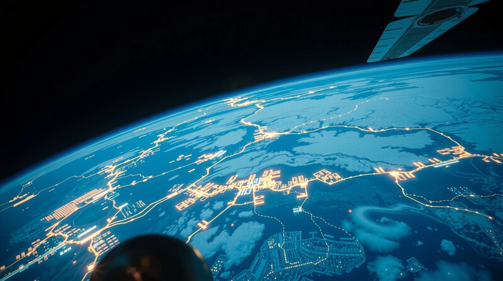 Vista orbital de la Tierra