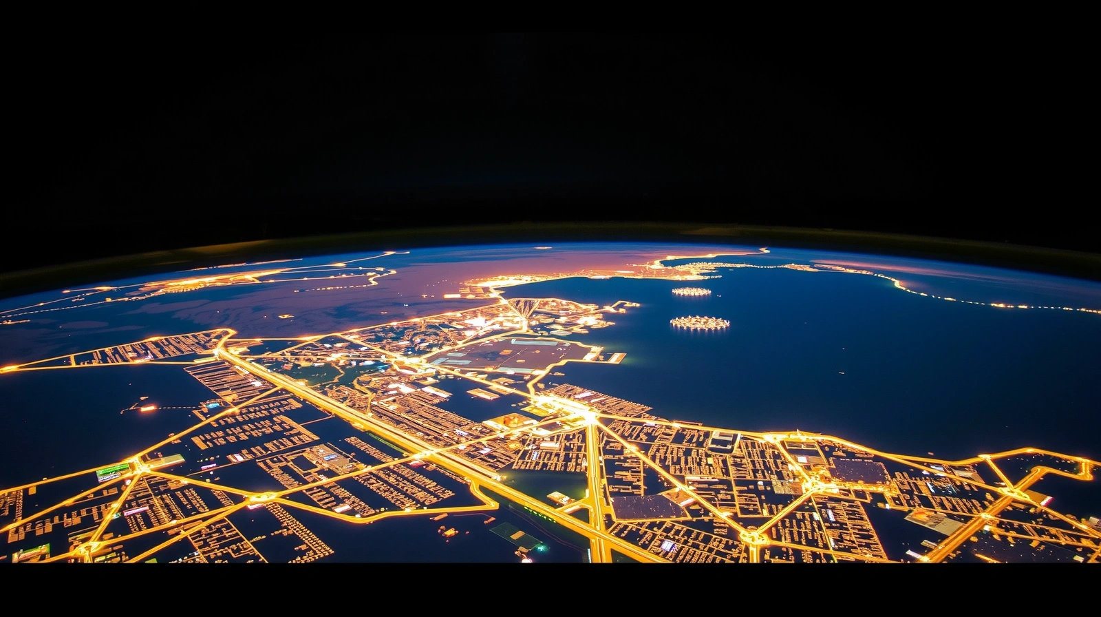 Vista orbital de la Tierra